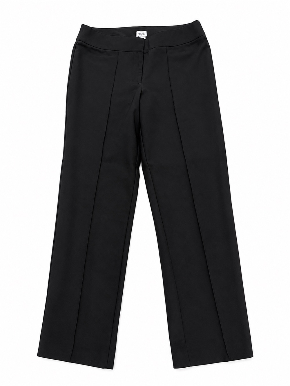 Cache Black Wide-Leg Trousers